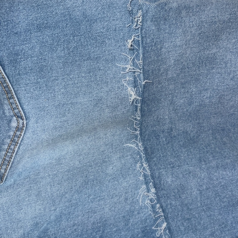 Seven7 Blue Flare Wide Leg Jeans Vintage Style - Picture 4 of 5